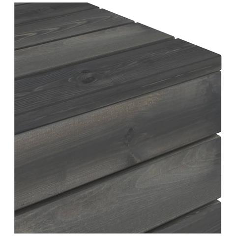 Set Divani da Giardino su Pallet 2 pz con Cuscini Massello Pino - Foto 10