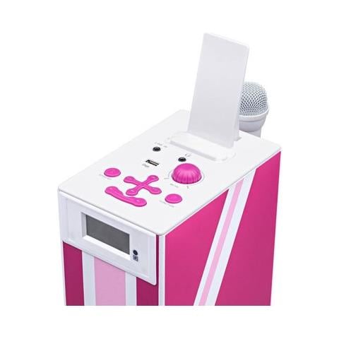 Interactive Tower TW5 - Union Jack, 2.1, 20W, 3,5 mm, LCD, Blu, Rosa - Foto 1