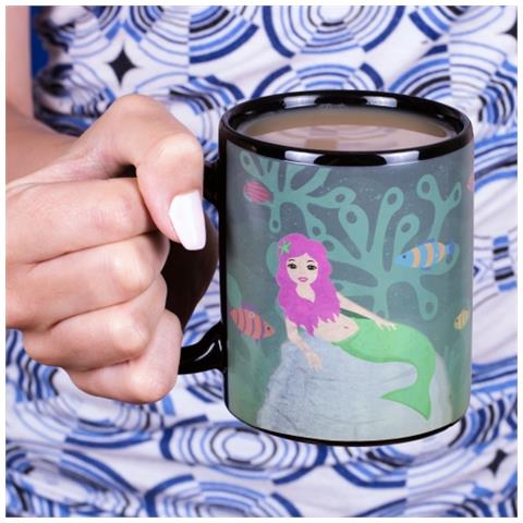Mermaid Multicolore Universale 1pezzo (i) bicchiere e tazza - Foto 1