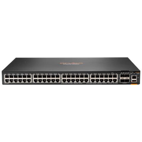 Aruba Networking Aruba 6300F 48-port 1GbE & 4-port SFP56 Gestito L3 Gigabit Ethernet (10/100/1000) 1U Grigio - Foto 1