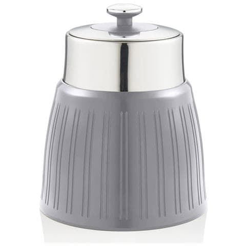 Swka1024grn Retro Set Di 3 Barattoli Cucina Da 1,2 L, Ermetico Té, Spezie, Design Vintage Grigio - Foto 4