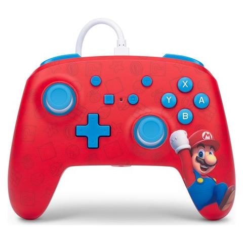 Gamepad Power A Nsgp0001-01 Switch Enhanced Wired Super Mario Woo-hoo! - Foto 1