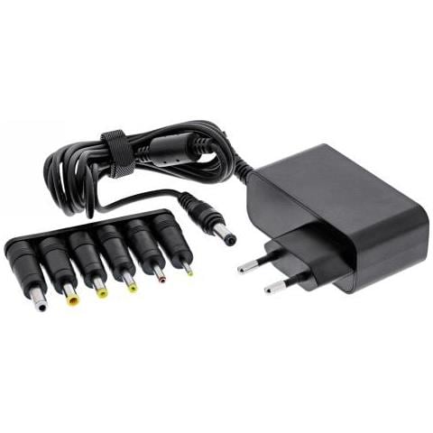 Alimentatore Universale, 12v / 24w, Con 6 Spine Intercambiabili - Foto 1