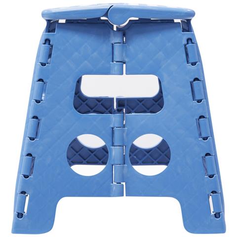Tb-032-a Sgabello Pieghevole Multiuso, 32 Cm Di Altezza, Blu - Foto 3
