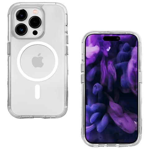 Crystal Matter X custodia per cellulare 15,5 cm (6.1") Cover Trasparente - Foto 1