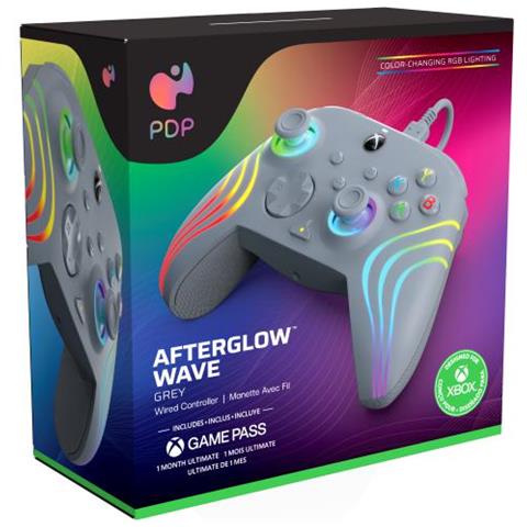 Pdp Afterglow Wave Grigio Usb Joystick Analogico /digitale Pc, Xbox One, Xbox Series S, Xbox Series X - Foto 1