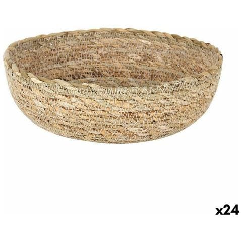 Cestino Multiuso Privilege Marrone Vimini 20 X 20 X 7 Cm (24 Unità) - Foto 1