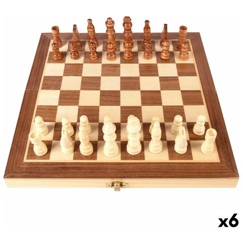 Scacchi Colorbaby Legno (6 Unità) - Foto 1