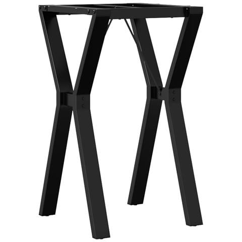 Telaio Gambe A Y Per Tavolo Da Pranzo 40x40x73 Cm In Ghisa - Foto 2