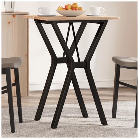 Telaio Gambe A Y Per Tavolo Da Pranzo 40x40x73 Cm In Ghisa - Foto 1