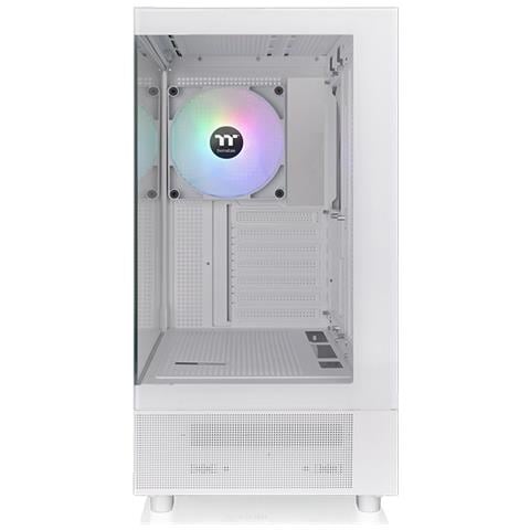 Case TG ARGB Middle TowerATX / Micro-ATX / Mini-ITX 2 Porte USB 3.2 Gen 1 Tipo A, USB 3.2 Gen 2 Tipo C Colore Bianco. - Foto 2