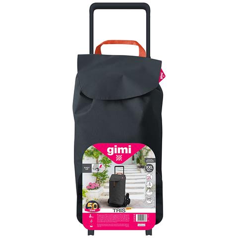 Carrello Trolley Portaspesa A Tre Ruote Saliscale - Grey - Foto 1