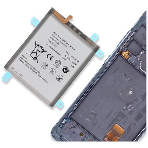 Adesivo Batteria Per Samsung S20 Fe Originale, Trasparente - Foto 2