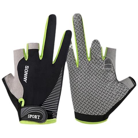 Guanti Da Ciclismo Touchscreen A Tre Dita Multicolor Xl - Foto 2