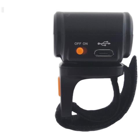 APPLS14R2D lettore di codici a barre Lettore di codici a barre indossabile 1D / 2D CMOS Nero, Arancione - Foto 4