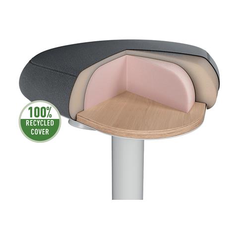 Leitz 65450085 Sedia Da Ufficio E Computer Seduta Imbottita - Foto 3