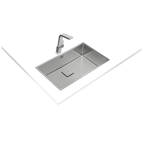 Flex Linea RS15 71.40 Lavello ad incasso Rettangolare Acciaio inox - Foto 3
