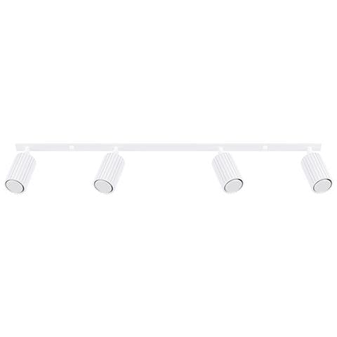 Lampada Da Soffitto Karbon 4l Bianco Sl. 1546 - Minimalista Lampada Da Soffitto Bianco 16.5x81x6.5 Cm - Foto 1