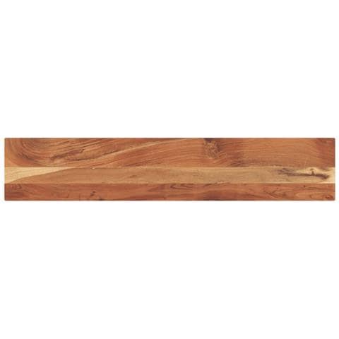 Piano Tavolo 180x20x3,8 Cm Rettangolare Legno Massello Acacia - Foto 1