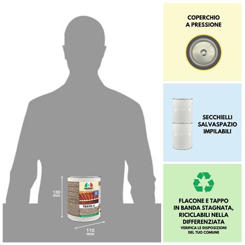 Trave-l 1lt - Finitore Ceroso Per Travi E Rivestimenti In Legno - Foto 2