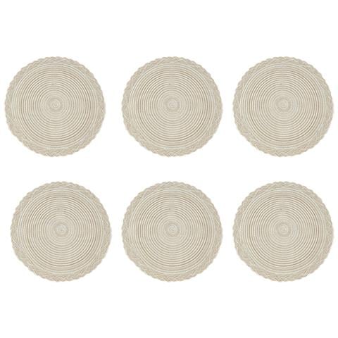 Set Di 6 Tovagliette Beige - Foto 1