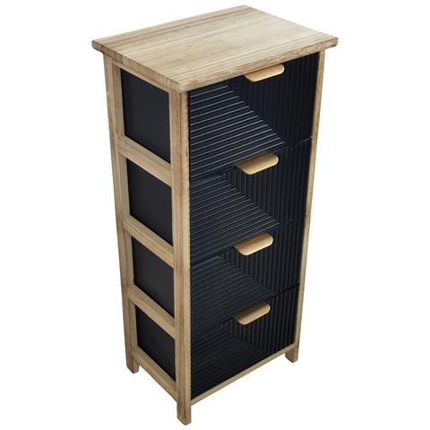 Lexis - Mobiletto In Legno Con Cassetti - Foto 1