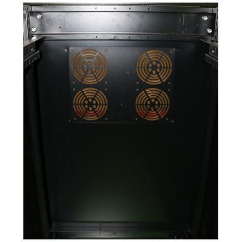 Extralink Armadio per montaggio su rack 27U 600x800 Nero in piedi, Rack indipendenti, 27U, 1000 kg, Lucchetti, Griglie, Piedini regolabili - Foto 7
