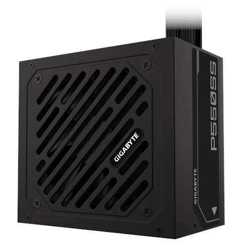 GIGABYTE P550SS Alimentatore - PCIe 5.0, 80 PLUS Silver, Ventola da 120 mm, Compatibile con ATX 3.0, Spina EU, 550 W, 155-240 V, 50/60 Hz, 6.3 A, Attivo, 100 W - Foto 7
