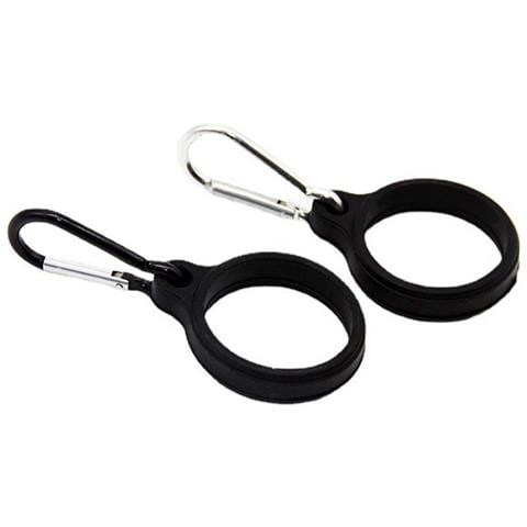 Confezione Da 3 Supporti Portatili In Silicone Per Bottiglie Swell Cola Con Clip A Moschettone - Foto 5