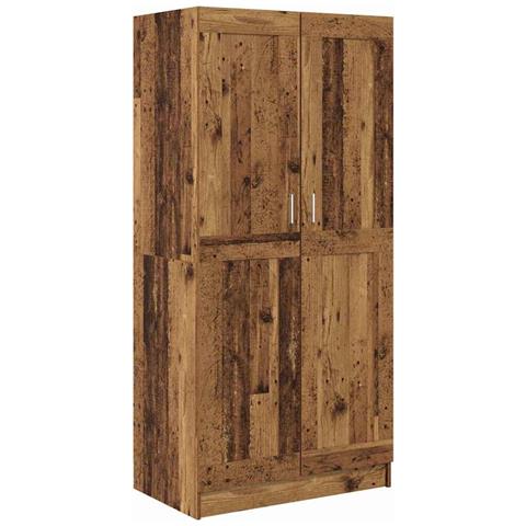Guardaroba Legno vecchio 82.5 x 51.5 x 180 cm Legno multistrato - Foto 1