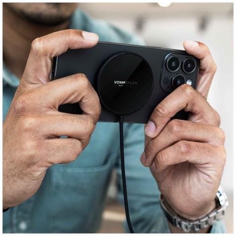 Aura Mini Smartphone Nero USB Carica wireless Interno - Foto 2