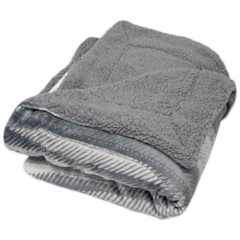 Plaid Morbido Stampato Coperta Calda Inverno Divano Sherpa Disegno Graphic Singolo Graphic - Foto 4