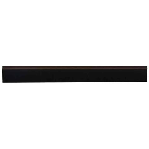 Spazzole per porte autoadesive 2 pcs Marrone 100 cm - Foto 1