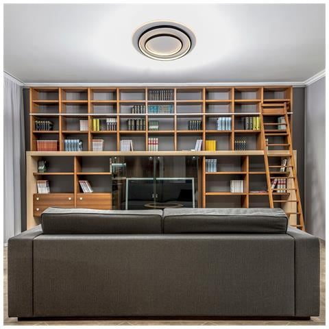 Lampadario Led 70w, Telecomando 2.4g, Luce Regolabile 5400lm Bbled004 - Foto 2