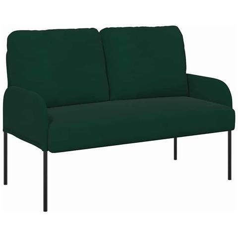 Divani con cuscino 110cm Verde Scuro Legno compensato - Foto 1