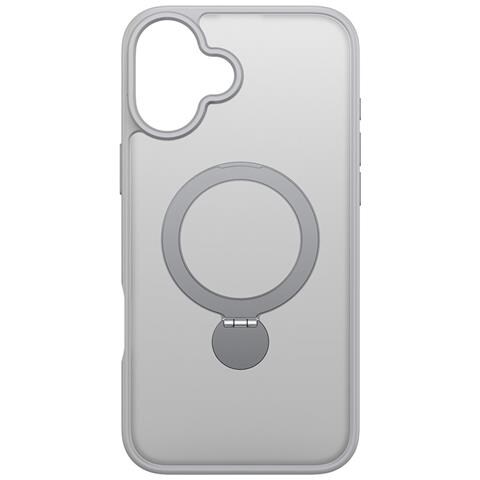 Cover per iPhone 16 - TPU+PC, Grigio, MagSafe - Foto 2