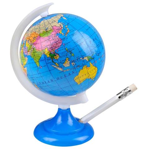Temperamatite Temperino Forma Globo Girevole Mappamondo - Foto 1
