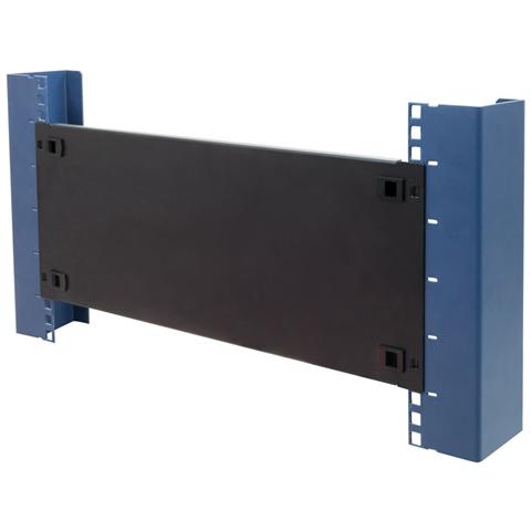 I-CASE BLANK-4-SCL - Pannello Cieco Toolless a Clip per Armadi Rack 19'' 4U Nero - Foto 6