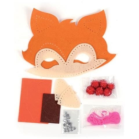 Graines Creatives - Kit Maschera In Feltro Volpe - Foto 2
