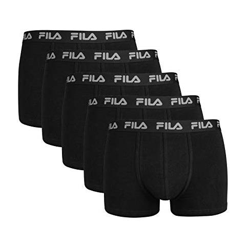 Fu5004/5 Uomini Boxers, M, Nero, 5 Pezzi - Foto 1