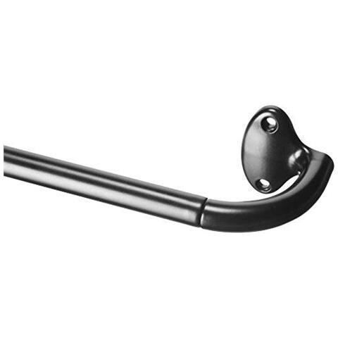 Oscuramento Tenda Rod - Da 71 A 122 Centimetri Nero - Foto 1