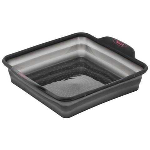 Stampo Per Dolci Quadrato Crispybake - Silicone Retrattile - 23x23 Cm - Foto 1