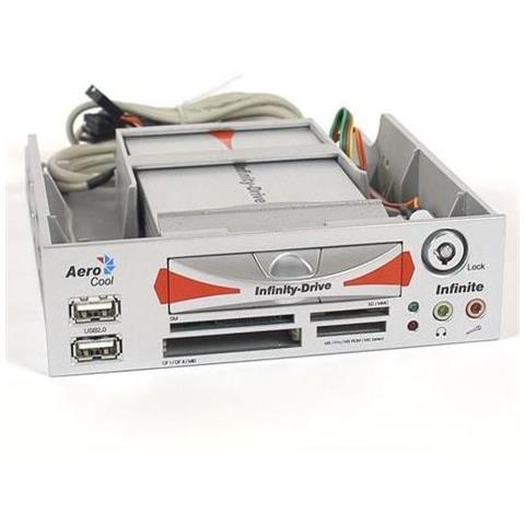 Infinite, 6,35 cm (2.5") , IDE / ATA, IDE / USB, Alluminio, HDD, Potenza, Alluminio - Foto 1