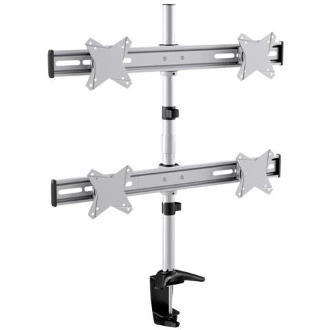 23270, Clamp, 75 x 75 mm, 100 x 100 mm, 75 x 75,100 x 100 mm, Computer monitor, -15 - 15° - Foto 1