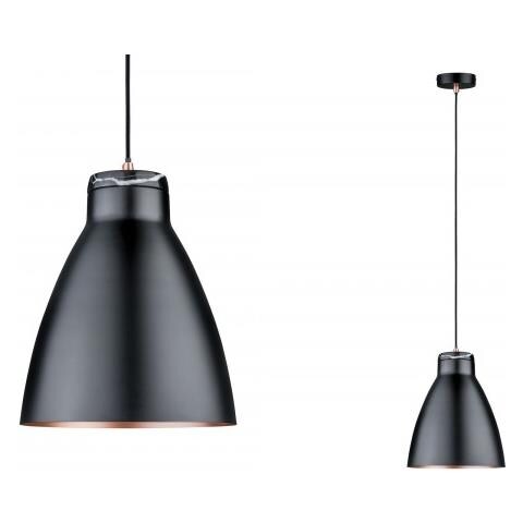 79609 Interno E27 Nero, Rame illuminazione da soffitto - Foto 1