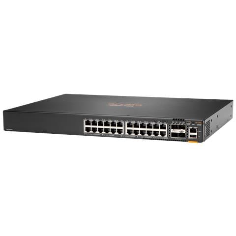Aruba Networking Aruba 6300F 24-port 1GbE & 4-port SFP56 Gestito L3 Gigabit Ethernet (10/100/1000) 1U Grigio - Foto 2