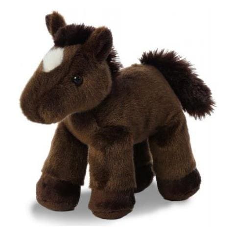 Peluche Mini Flopsie Ippocastano Marrone 20,5 Cm - Foto 1