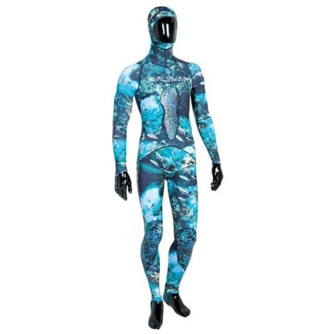 Copri Muta Rash Guard Abyss Mimetico Blu Xl - Foto 1