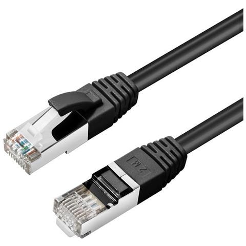 MC-SFTP6A10S cavo di rete Nero 10 m Cat6a S /FTP (S-STP) - Foto 1