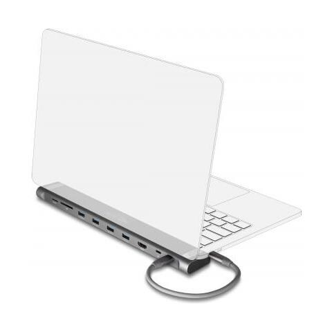 Docking station USB Type-C Slim 4K - HDMI / USB 3.2 Gen 1 / LAN / SD / PD 3.0 - Foto 2